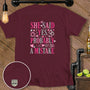 SHE SAID YES. PROBABLY A MISTAKE ~ Ultra Soft T-Shirt ~ a Husband Humor: A Treasury of Dad-Grade Jokes (We're Not Sorry) pick