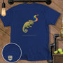 Chameleon blowing rainbow smoke with text "Blending In Was Never the Plan".