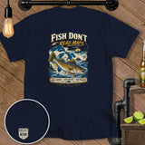 Navy t-shirt with 