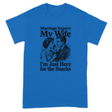 Blue t-shirt with graphic 