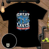 Black t-shirt with 
