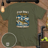 Green t-shirt with 