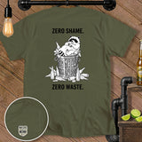 Olive t-shirt with 
