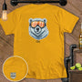 Yellow t-shirt with polar bear wearing goggles and "COOL" text.