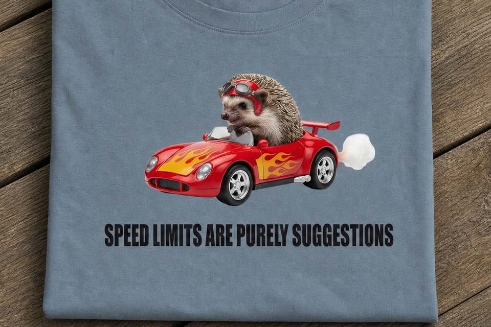 SPEED LIMITS ARE PURELY SUGGESTIONS ~ Everyday Supersoft T-shirt