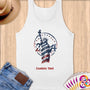 Physical Item S / White 2024 Glory~Limited Edition 2024 "USA Excellence" ~ Customizable Supersoft Tank Top