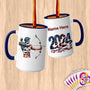 Physical Item 15oz / Blue American Archer ~Limited Edition 2024 "USA Excellence" ~ Customized Large 15oz Mug