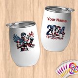 Physical Item 12 oz / White American Eagle Boxer~Limited Edition 2024 