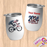 Physical Item 12 oz / White American Eagle Cyclist ~Limited Edition 2024 