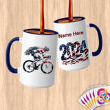 Physical Item 15oz / Blue American Eagle Cyclist ~Limited Edition 2024 