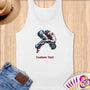 Physical Item S / White American Eagle Diving~Limited Edition 2024 "USA Excellence" ~ Customizable Supersoft Tank Top