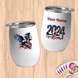 Physical Item 12 oz / White American Eagle Patriotic~Limited Edition 2024 