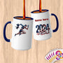 Physical Item 15oz / Blue American Eagle Running Man~Limited Edition 2024 "USA Excellence" ~ Customized Large 15oz Mug