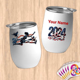 Physical Item 12 oz / White American Eagle Soars ~Limited Edition 2024 