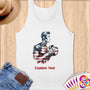 Physical Item S / White American Eagle Volleyball ~Limited Edition 2024 "USA Excellence" ~ Customizable Supersoft Tank Top