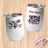 Physical Item 12 oz / White American Flag Gymnastics~Limited Edition 2024 