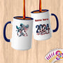 Physical Item 15oz / Blue American Flag Woman Eagle~Limited Edition 2024 "USA Excellence" ~ Customized Large 15oz Mug