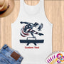 Physical Item S / White American Gymnastics Perfection ~Limited Edition 2024 "USA Excellence" ~ Customizable Supersoft Tank Top