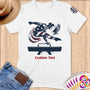 Physical Item S / White American Gymnastics Perfection ~Limited Edition 2024 "USA Excellence" ~ Personalized Softstyle T-Shirt