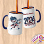 Physical Item 15oz / Blue American Pride Basketball ~Limited Edition 2024 "USA Excellence" ~ Customized Large 15oz Mug