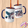 Physical Item 15oz / Blue American Strongman ~Limited Edition 2024 "USA Excellence" ~ Customized Large 15oz Mug