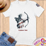Physical Item S / White Archery Liberty ~ Limited Edition 2024 "USA Excellence" ~ Personalized Softstyle T-Shirt