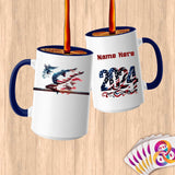 Physical Item 15oz / Blue Artistic Eagle Gymnast~Limited Edition 2024 
