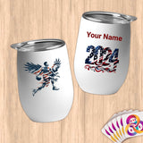 Physical Item 12 oz / White Basketball Eagle Patriotism~Limited Edition 2024 
