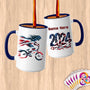 Physical Item 15oz / Blue BMX Liberty ~ Limited Edition 2024 "USA Excellence" ~ Customized Large 15oz Mug