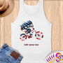 Physical Item S / White BMX Pride ~ Limited Edition 2024 "USA Excellence" ~ Customizable Supersoft Tank Top