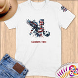 Physical Item S / White Bold Patriotic Soccer Eagle~Limited Edition 2024 