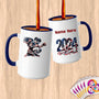 Physical Item 15oz / Blue Boxing Angel American~Limited Edition 2024 "USA Excellence" ~ Customized Large 15oz Mug