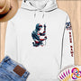 Physical Item S / White Climbing Liberty ~ Limited Edition 2024 "USA Excellence" ~ Personalized Premium Hoodie