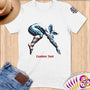 Physical Item S / White Diving Dreams~Limited Edition 2024 "USA Excellence" ~ Personalized Softstyle T-Shirt