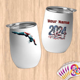 Physical Item 12 oz / White Diving Liberty Freedom ~ Limited Edition 2024 
