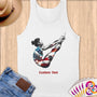 Physical Item S / White Diving Sensation~Limited Edition 2024 "USA Excellence" ~ Customizable Supersoft Tank Top