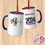 Physical Item 15oz / Blue Eagle Archer~Limited Edition 2024 "USA Excellence" ~ Customized Large 15oz Mug