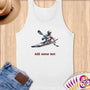 Physical Item S / White Elite Kayaker ~ Limited Edition 2024 "USA Excellence" ~ Customizable Supersoft Tank Top