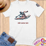 Physical Item S / White Elite Kayaking Pride ~ Limited Edition 2024 "USA Excellence" ~ Personalized Softstyle T-Shirt