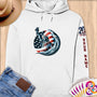 Physical Item S / White Elite Liberty Surf ~ Limited Edition 2024 "USA Excellence" ~ Personalized Premium Hoodie