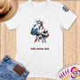 Physical Item S / White Elite Taekwondo Liberty ~ Limited Edition 2024 "USA Excellence" ~ Personalized Softstyle T-Shirt