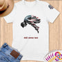 Physical Item S / White Elite USA Diver Empowered ~ Limited Edition 2024 "USA Excellence" ~ Personalized Softstyle T-Shirt