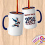 Physical Item 15oz / Blue Empowered Taekwondo Liberty ~ Limited Edition 2024 "USA Excellence" ~ Customized Large 15oz Mug