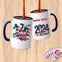 Physical Item 15oz / Blue Equestrian Breeze~Limited Edition 2024 "USA Excellence" ~ Customized Large 15oz Mug