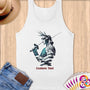 Physical Item S / White Fencing Liberty ~ Limited Edition 2024 "USA Excellence" ~ Customizable Supersoft Tank Top