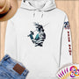 Physical Item S / White Fencing Liberty ~ Limited Edition 2024 "USA Excellence" ~ Personalized Premium Hoodie