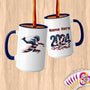 Physical Item 15oz / Blue Fencing Pride ~ Limited Edition 2024 "USA Excellence" ~ Customized Large 15oz Mug