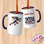 Physical Item 15oz / Blue Flag Running Eagle~Limited Edition 2024 "USA Excellence" ~ Customized Large 15oz Mug