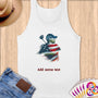 Physical Item S / White Golf Glory ~ Limited Edition 2024 "USA Excellence" ~ Customizable Supersoft Tank Top