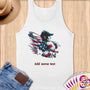 Physical Item S / White Golfing Sensation ~ Limited Edition 2024 "USA Excellence" ~ Customizable Supersoft Tank Top
